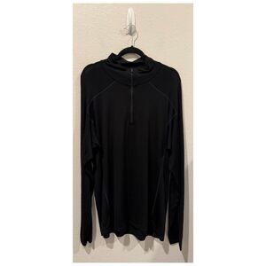 PATAGONIA Zip Neck Front Black Men Pullover